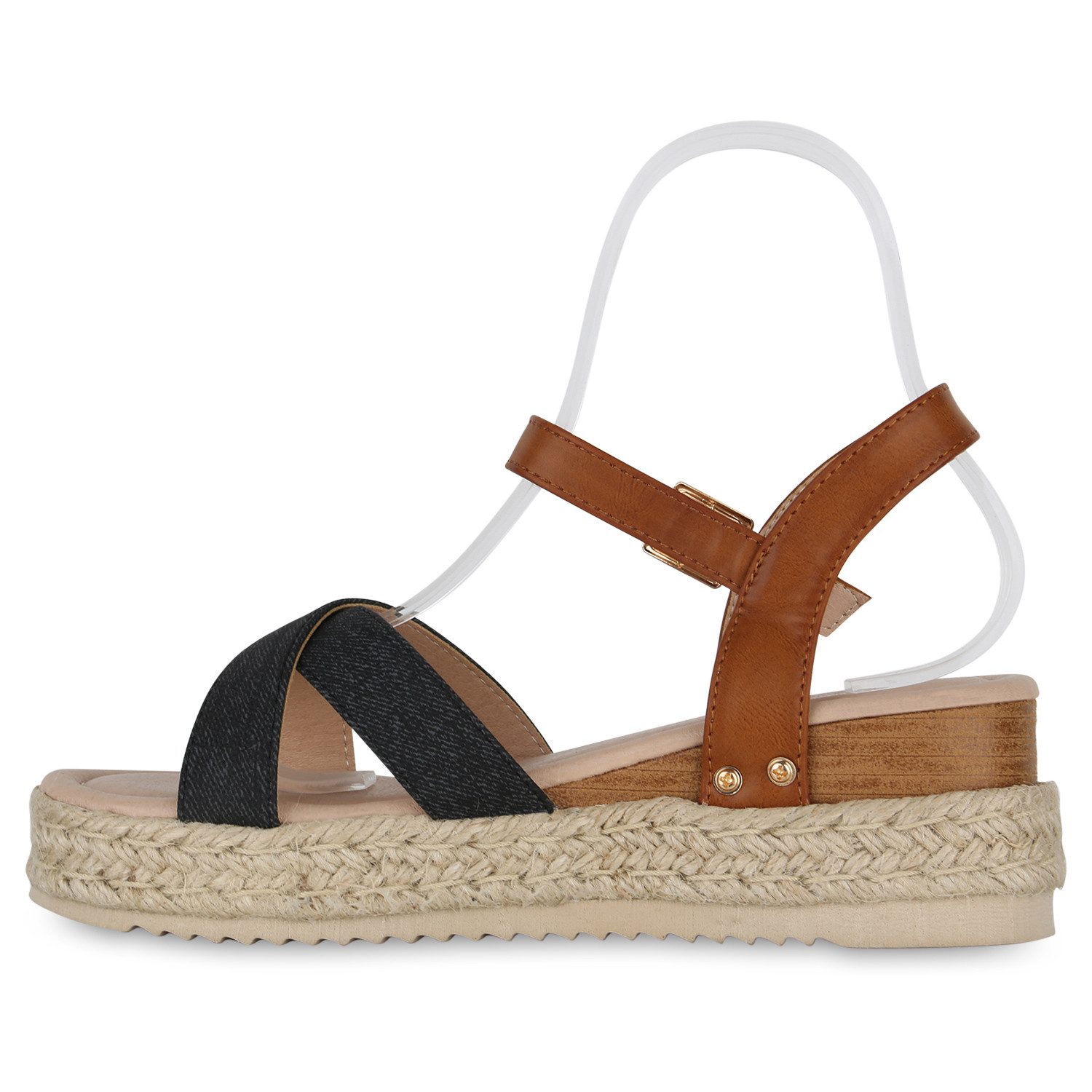 VAN HILL 840959 Plateausandaletten Schuhe günstig online kaufen