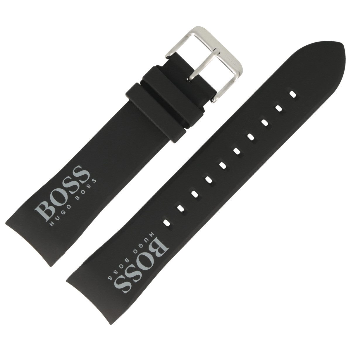 BOSS Uhrenarmband 22mm Kunststoff Schwarz 659303008