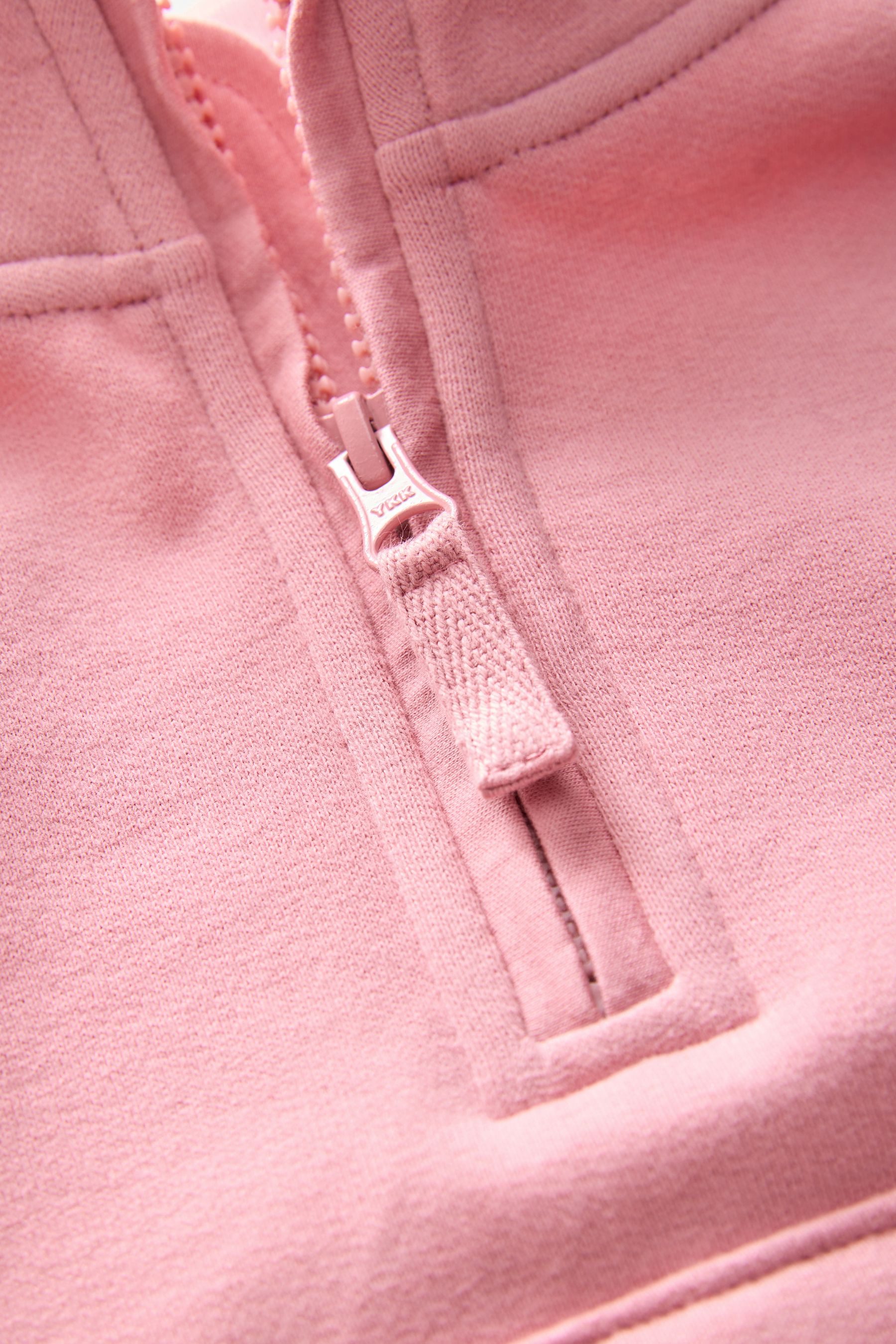 Next Sweatshirt Sweatshirt mit halblangem Reißverschluss (1-tlg) – Bild 3 von 5