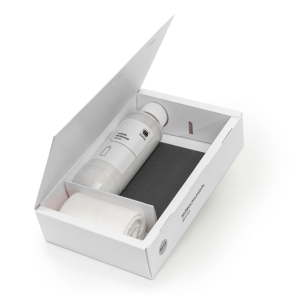 Musterring 4012 Pflegeöl weiß Möbelpflegeöl-Set (3-tlg), für geölte Hölzer, bianco und white wash