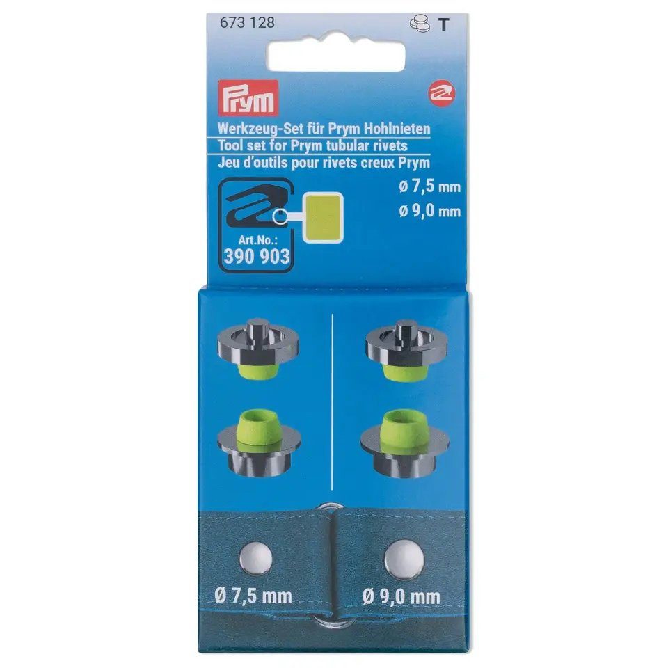 Prym Öse Werkzeug-Set für Hohlnieten (4-St), 4 Teile