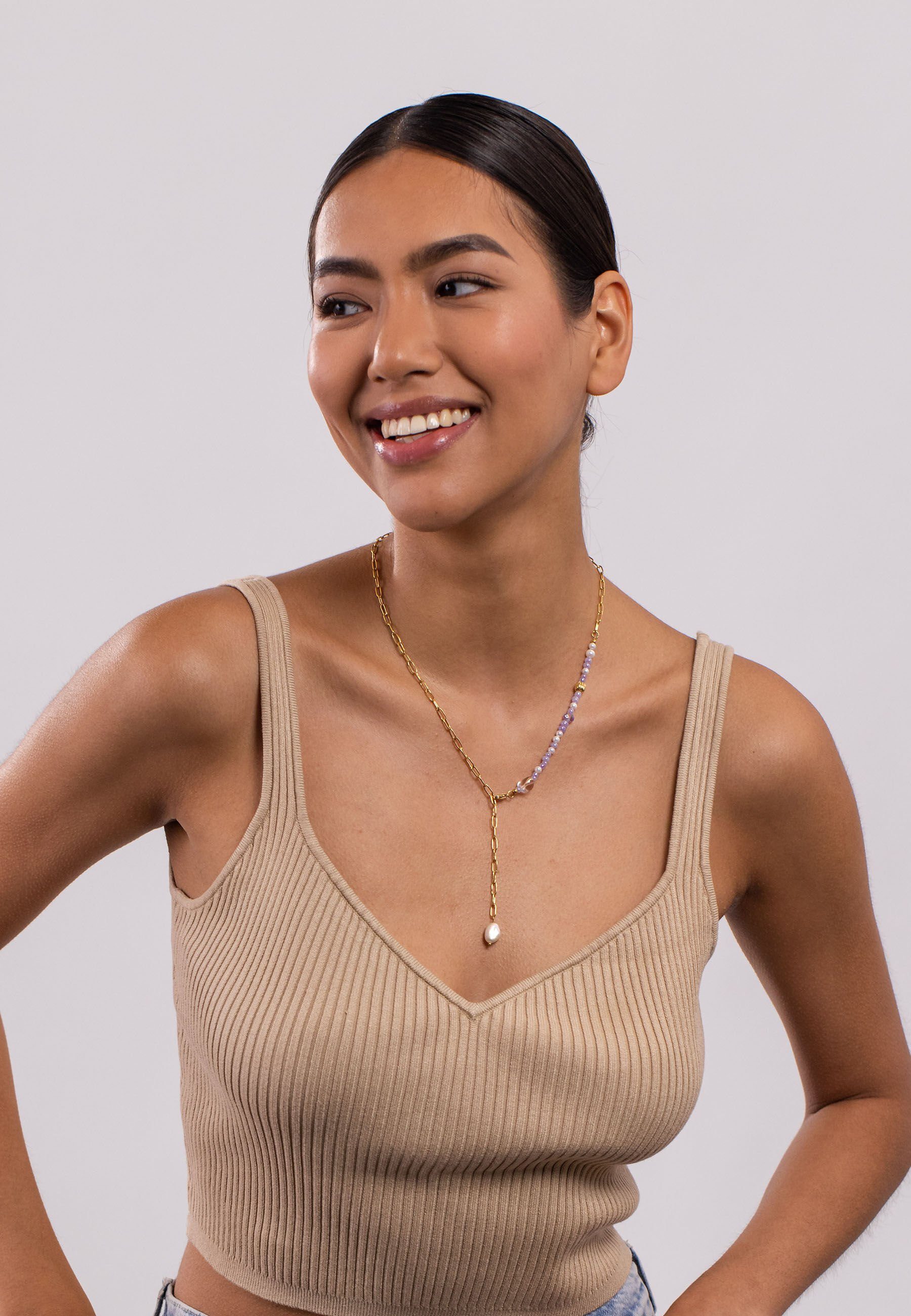 Purelei Y-Kette Aina, mit Zuchtperlen günstig online kaufen