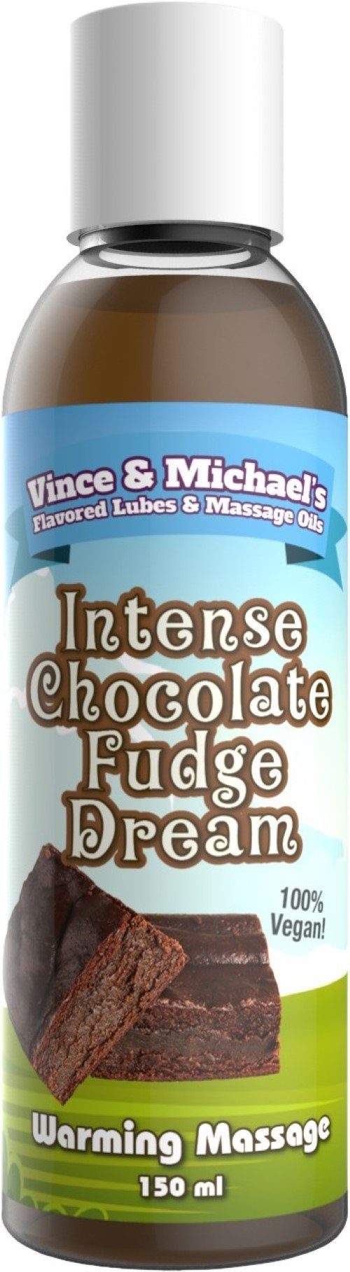 Vince & Michael´s Gleitgel 150 VINCE & - Intense Fudge Dream 150m ml MICHAEL's Warming Chocolate