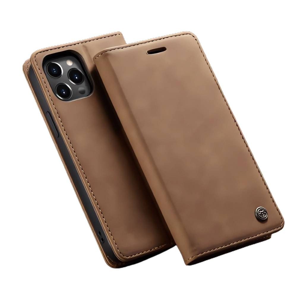 Blusmart Handyhülle Flip Wallet Case Für iPhone 16 15 14 plus Pro Max 12 13 mini, RFID, Business Handyhülle mit Kartenfach