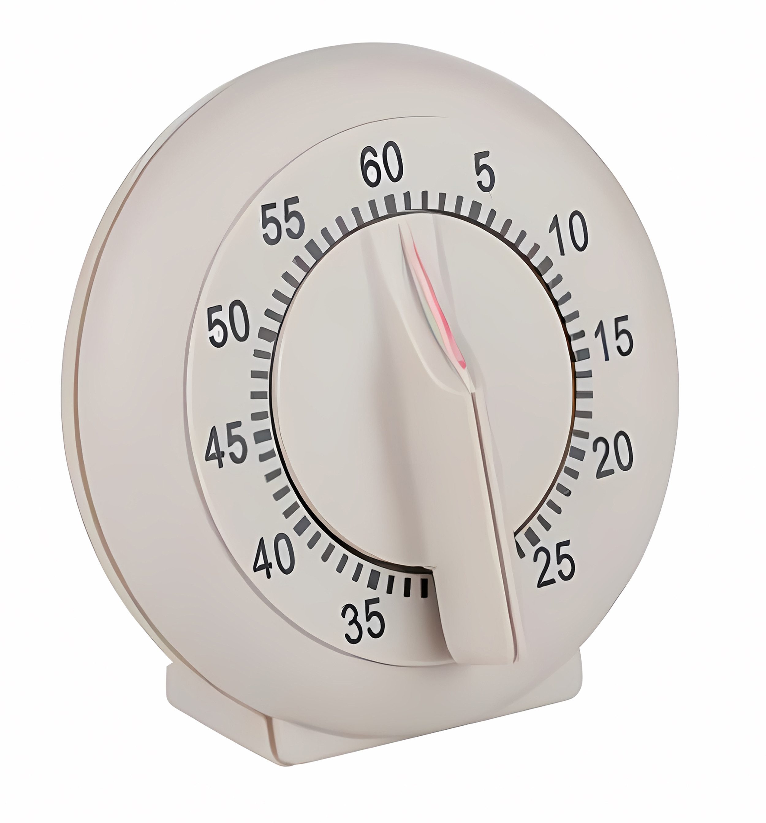 *Alpina* Kurzzeitmesser KURZZEITMESSER Uhren mechanisch Eieruhr Küchentimer 15 (Beige) Küchenwecker Wecker Küchenuhr Küchen-Timer bis 60 min