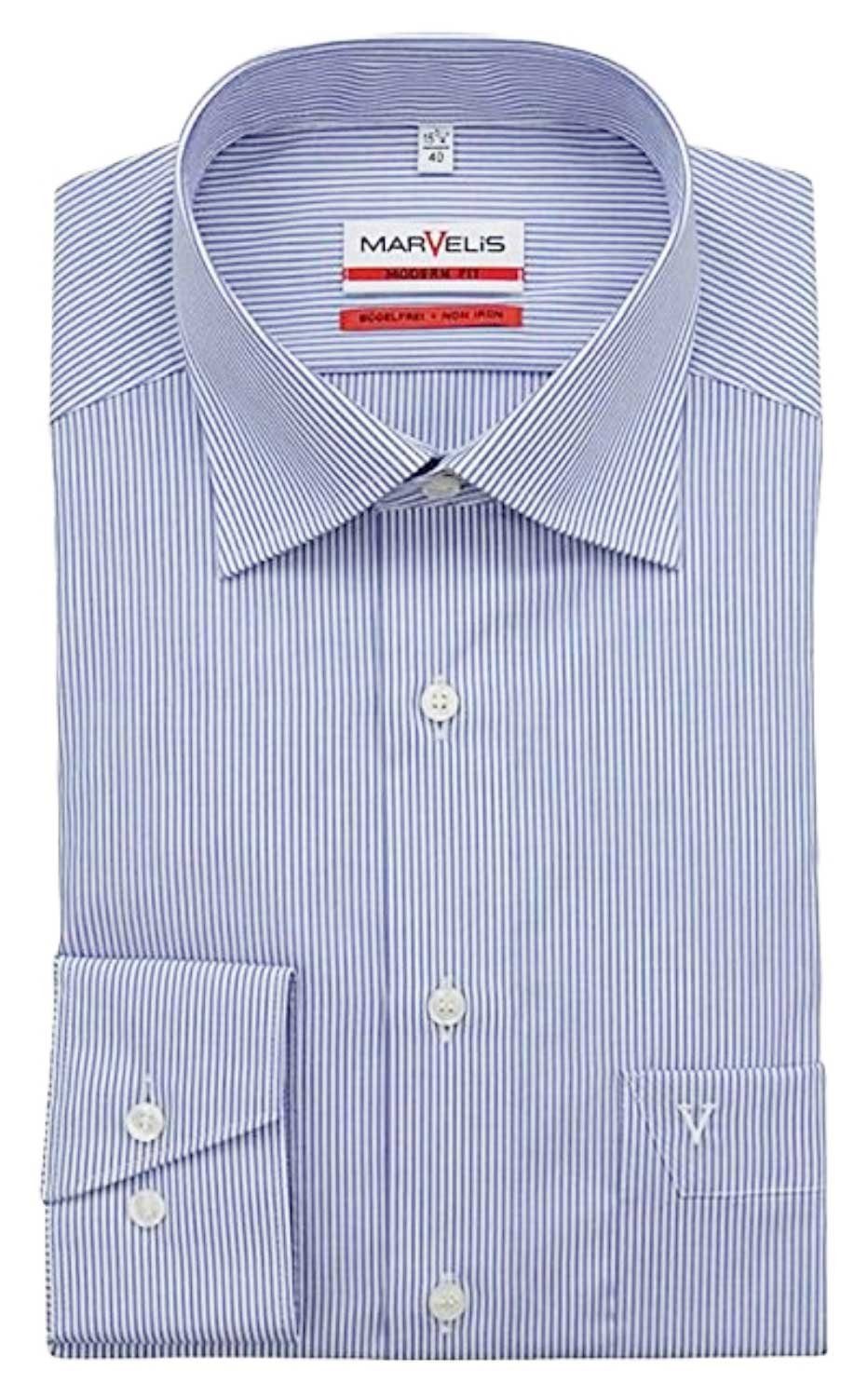 MARVELIS Businesshemd MODERN FIT - Businesshemd keine