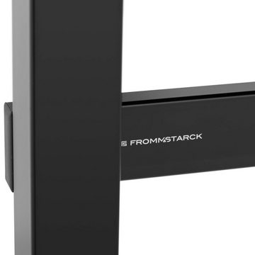 Fromm&Starck Schreibtisch Höhenverstellbarer Schreibtisch 140x60cm Stahl mit Pulverbeschichtung