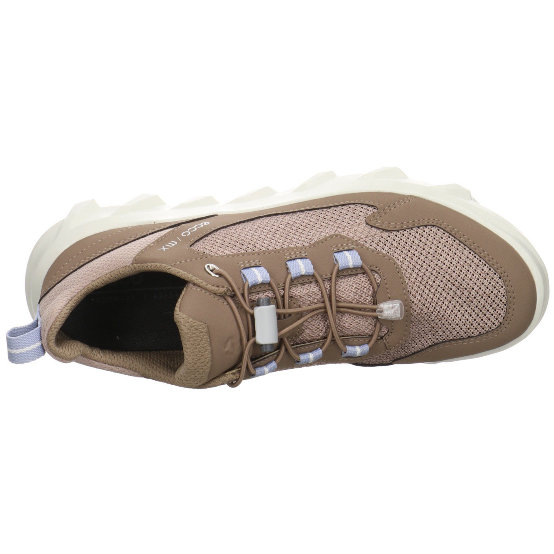 Damen Textil Sport MX Schnürschuh Halbschuhe Schuhe Sneaker taupe/taupe/grey/ros Sneaker Ecco