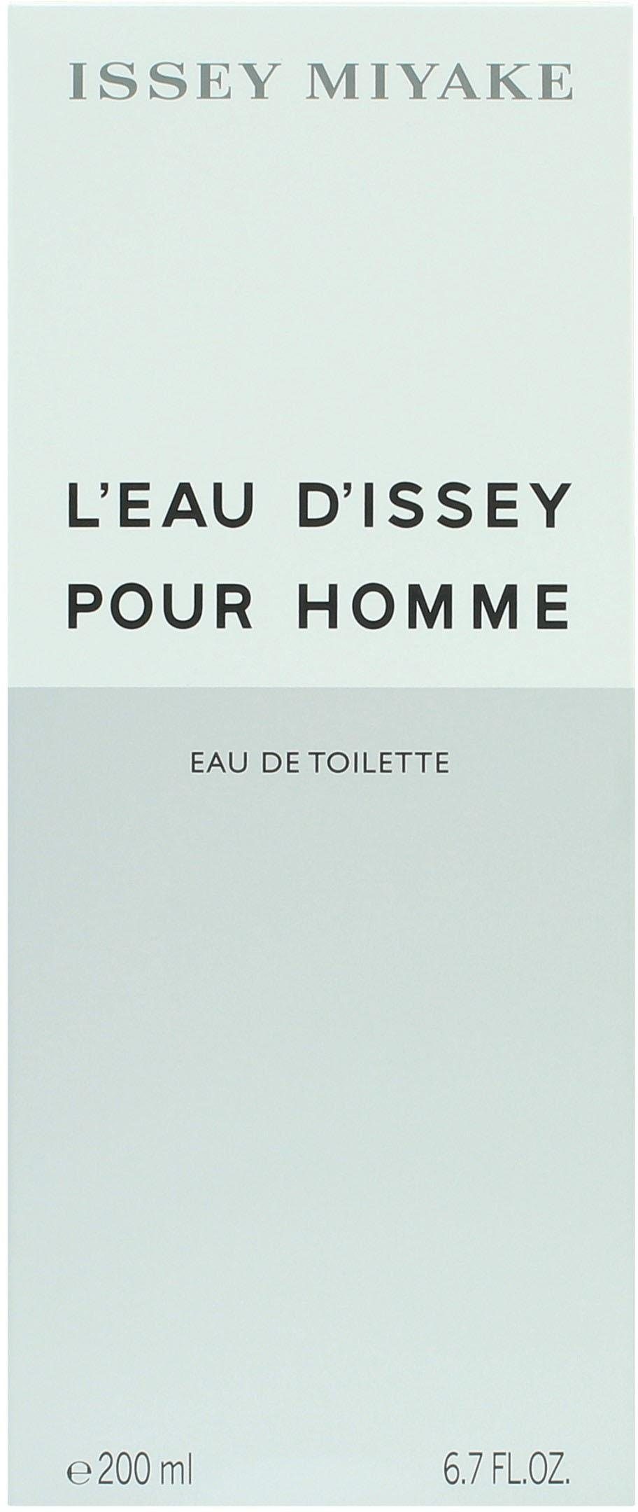 Issey Miyake Eau de Toilette L'Eau d'Issey pour Homme, mit kraftvoller maskuliner Basis