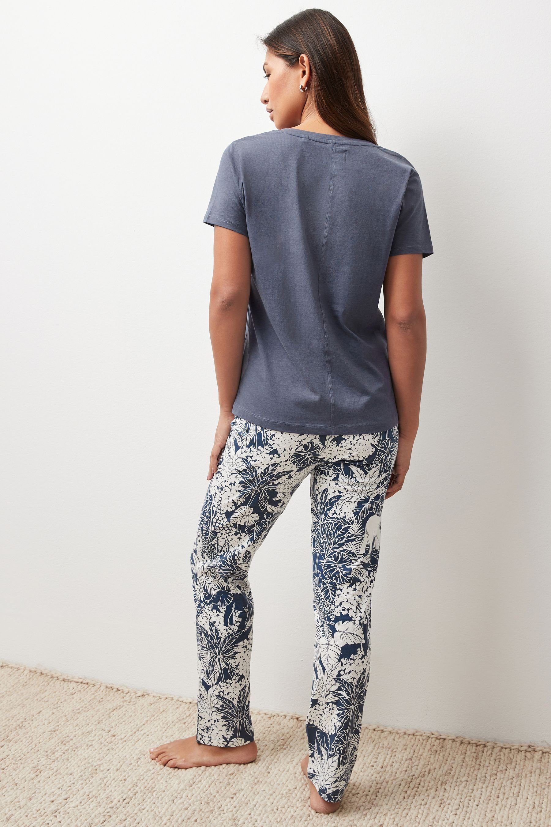 Next Pyjama Kurzärmeliger Baumwoll-Pyjama (2 tlg) günstig online kaufen