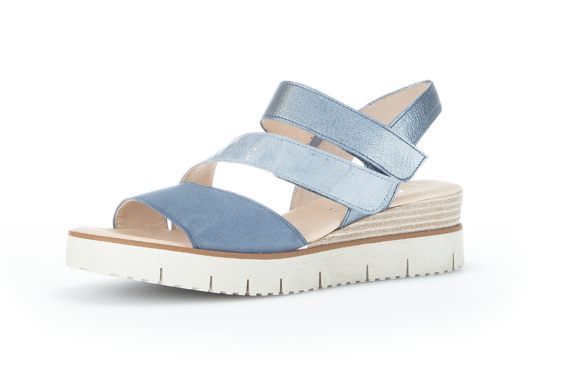 66) Blau Keilsandalette Gabor (nautic/aquamarin / 84.674.66