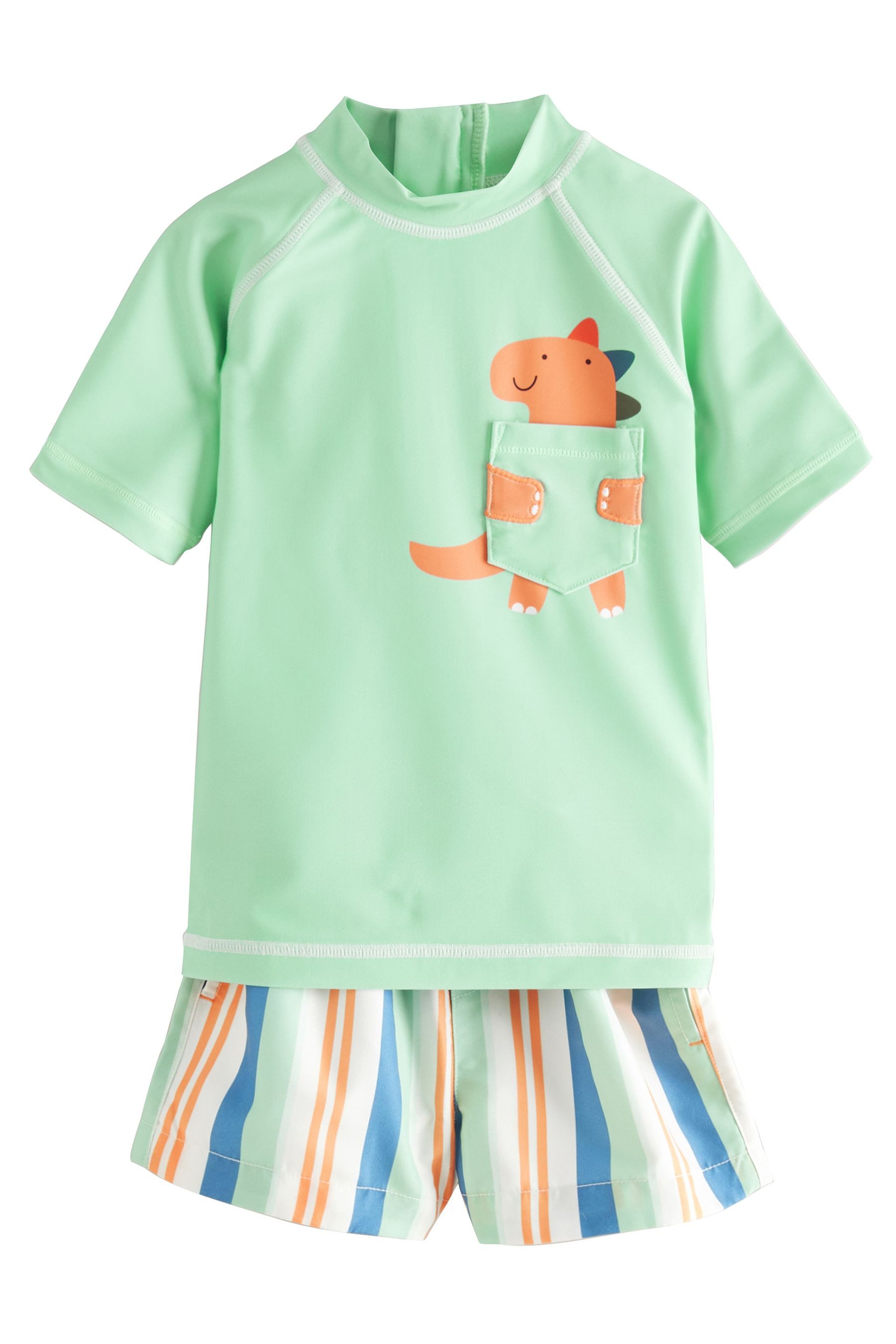 Badeanzug Rash-Set mit Trägertop und Shorts