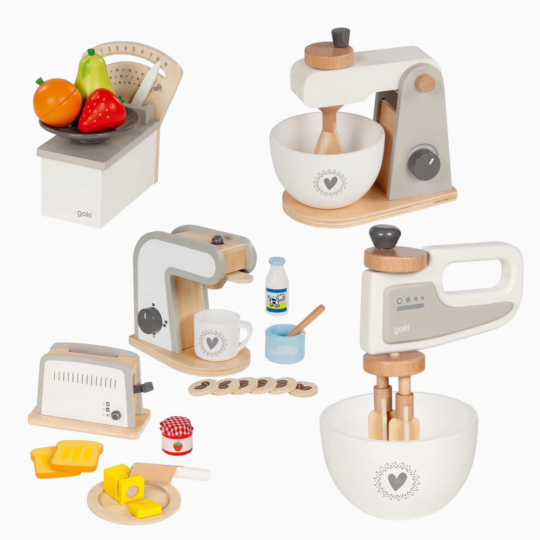 goki Kinder-Rührgerät Mixer mit Rührschüssel, (packung, günstig online kaufen