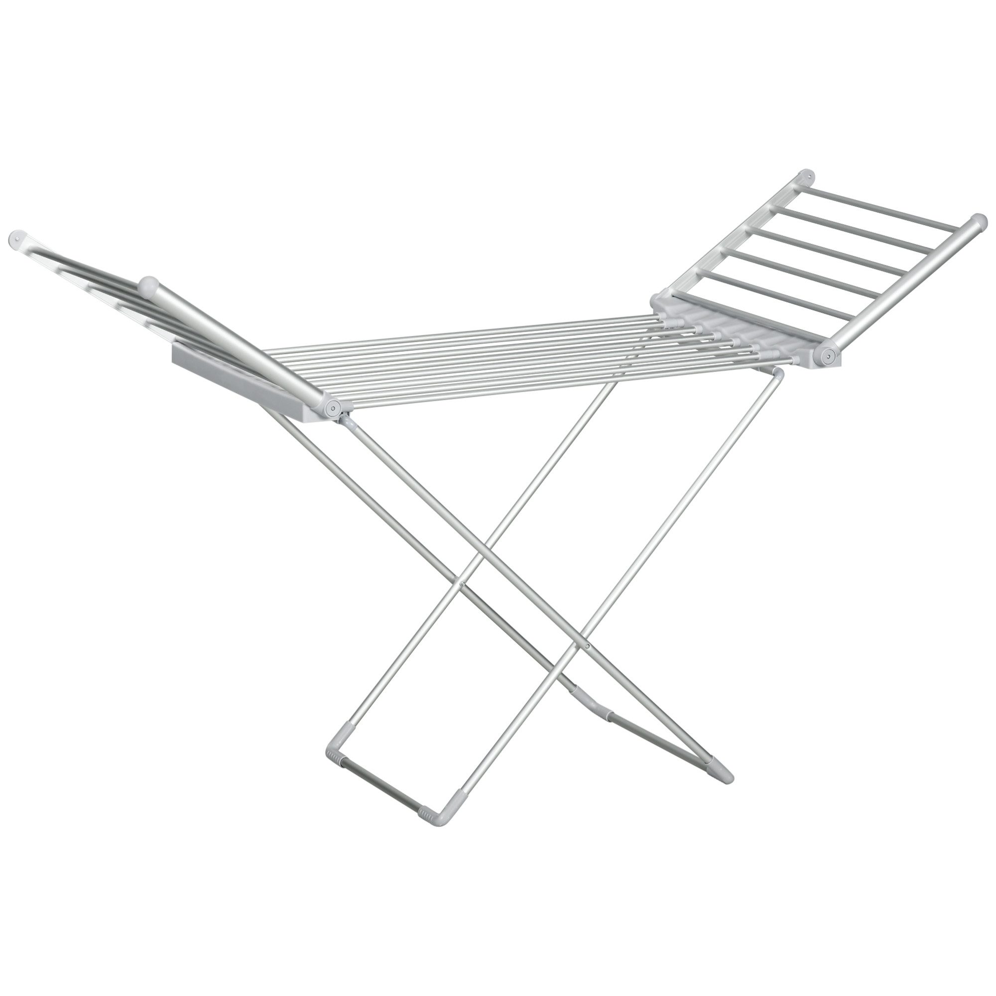 HOMCOM Wäscheständer Elektrischer, Klappbar Wäschetrockner, Einstellbare Temperatur, 144 x 53 x 91 cm