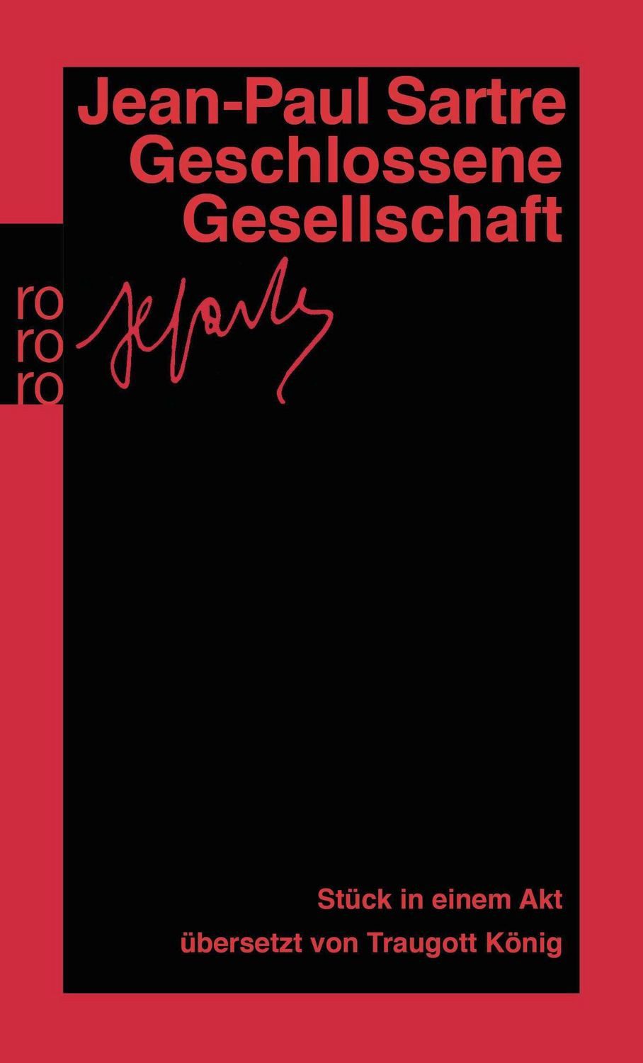 Geschlossene Gesellschaft / Jean Paul Sartre