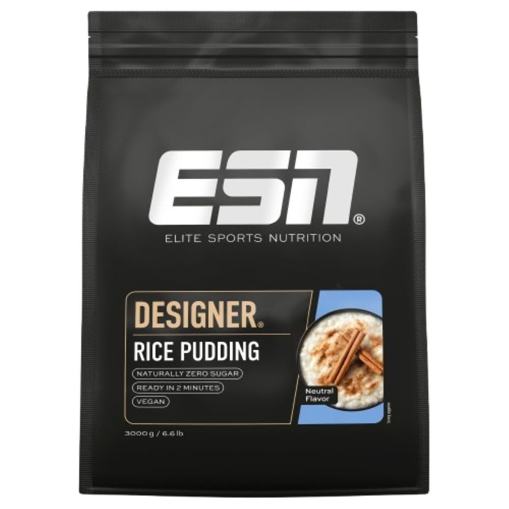 ESN ESN Instant RICE Pudding 3000g Pulver, 3000 g, Schnell & leicht verdaulich