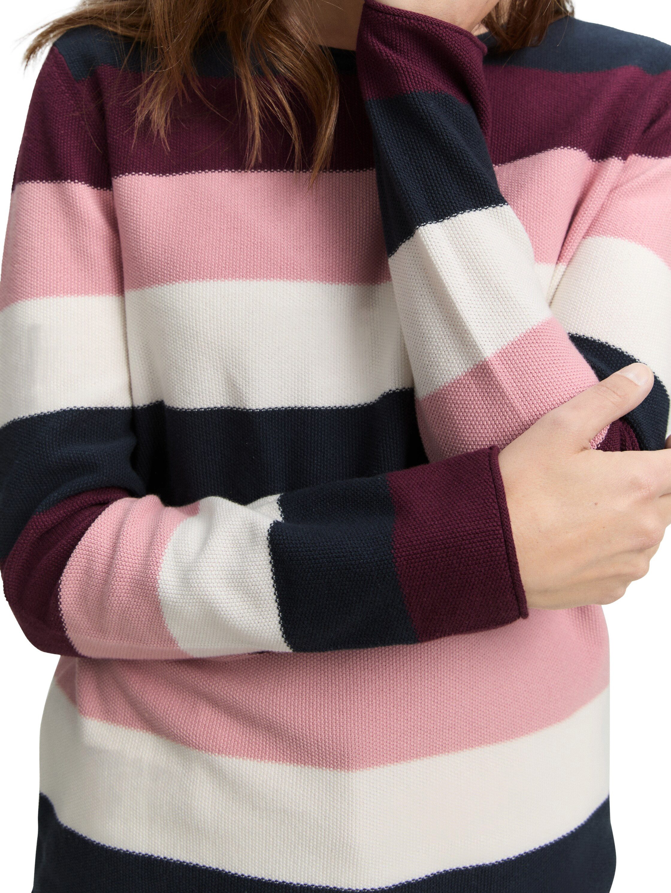 TOM TAILOR Strickpullover Otto mit Viskose