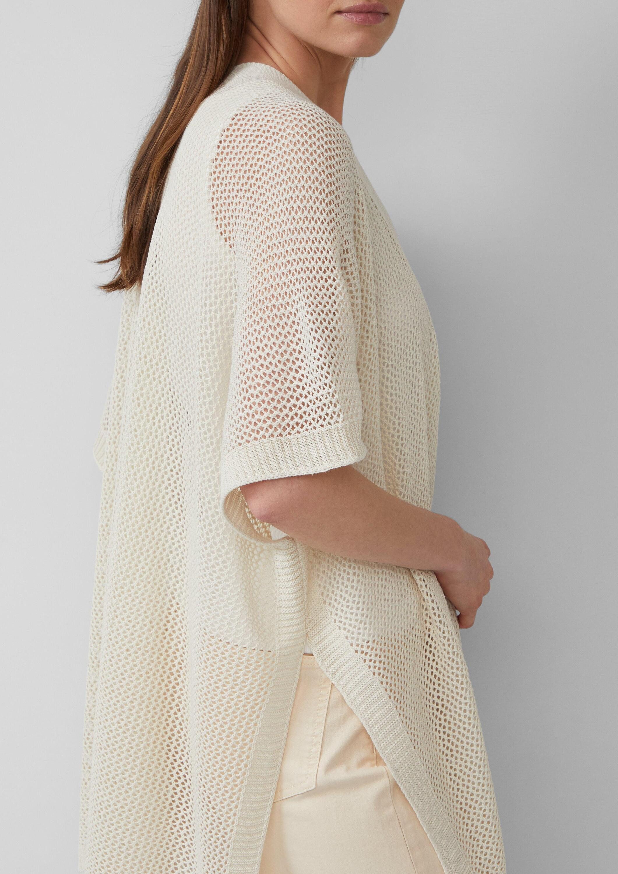s.Oliver Poncho Indoor-Poncho Leichter Strickponcho