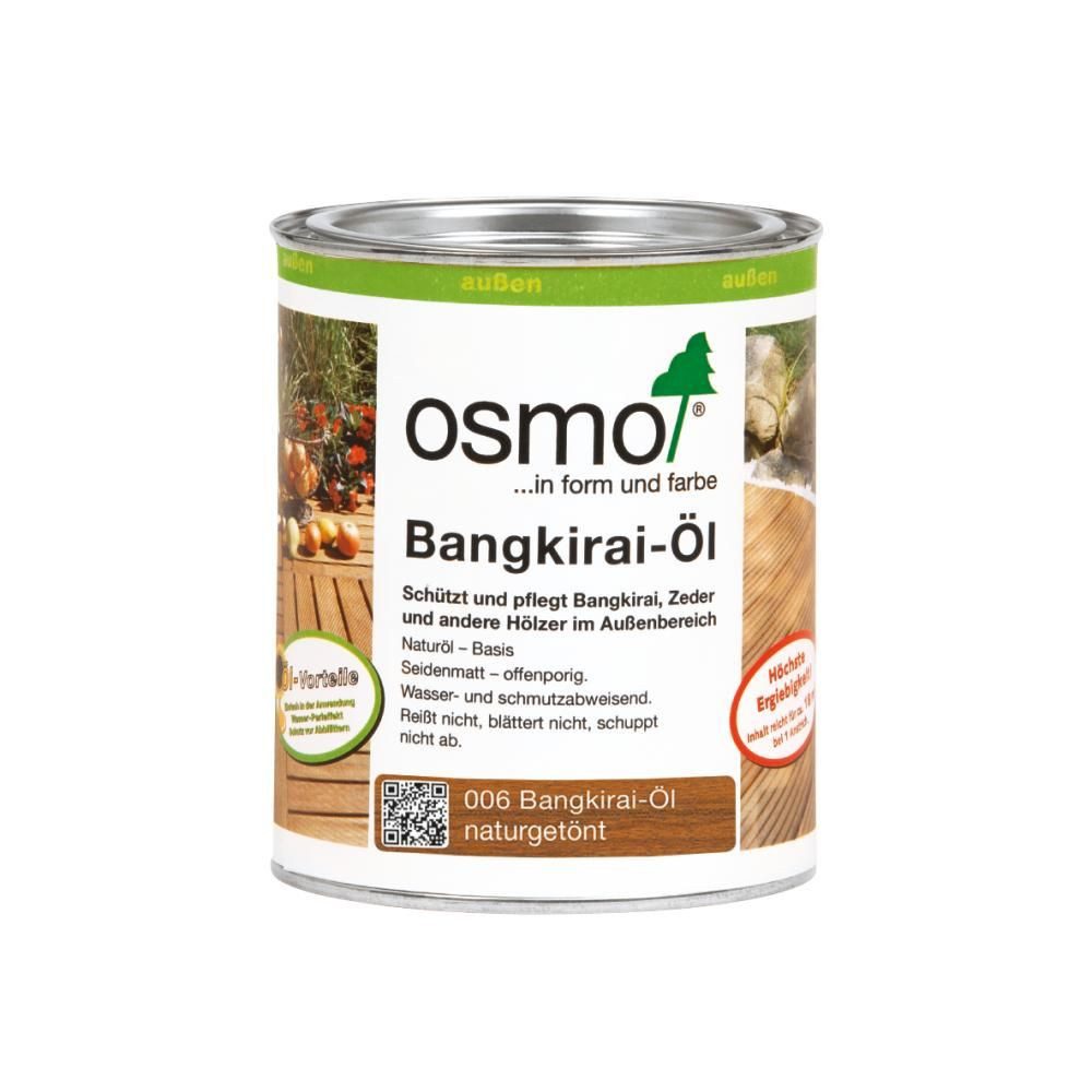 Osmo Hartholzöl Osmo Bangkirai-Öl 750 ml naturgetönt
