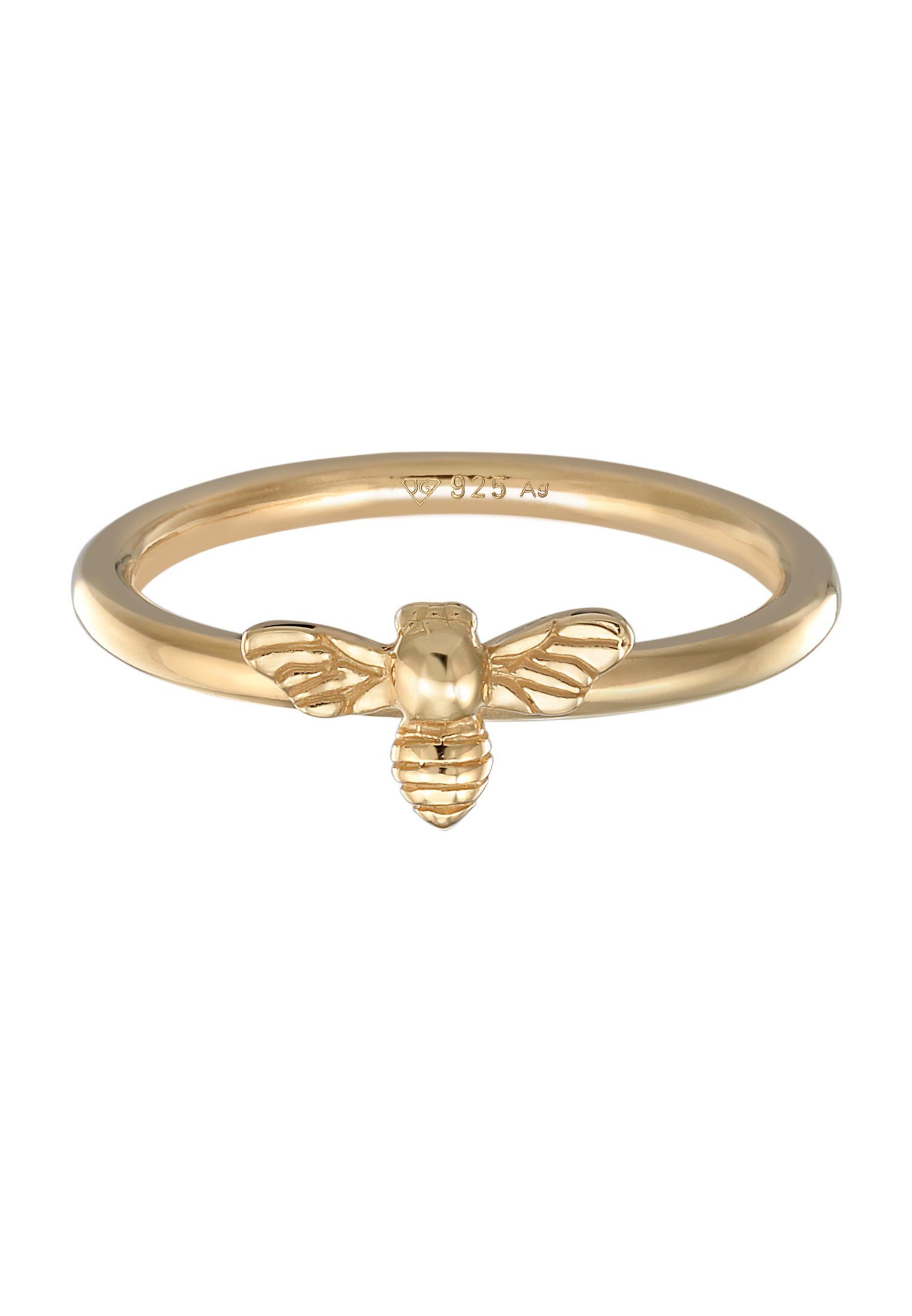 Elli Fingerring Biene Honigbiene Tier 925 Silber, Biene günstig online kaufen