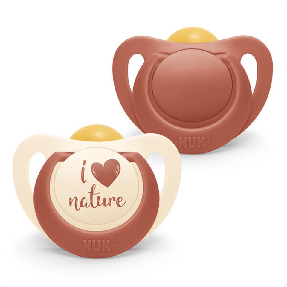 NUK Пустышки NUK for Nature Baby-Эко-товарe Gummischnuller Latex