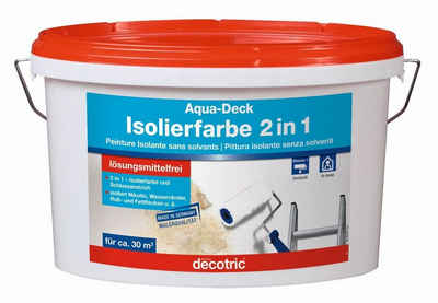 decotric® Anti-Schimmel-Grundierung Decotric Aqua-Deck Isolierweiß 5 L weiß