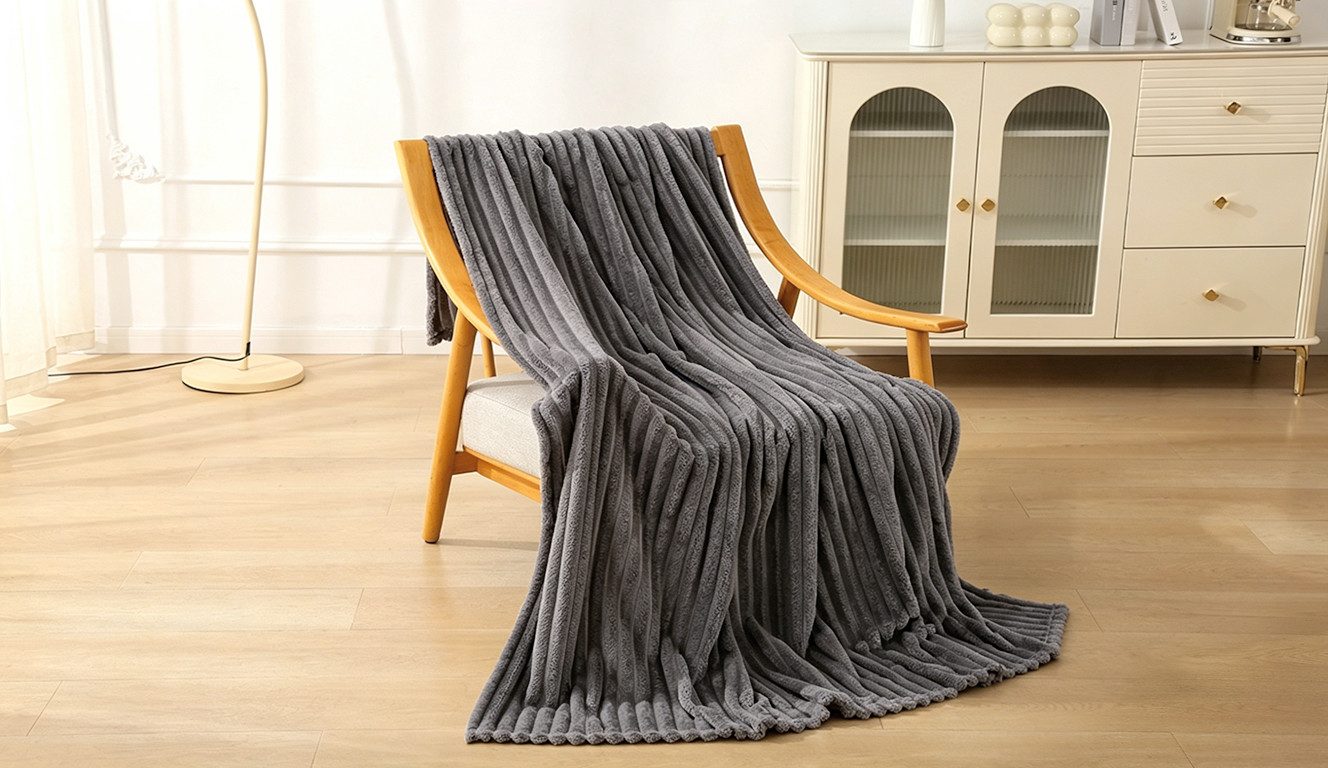 Wohndecke Millara, OTTO home, Kuscheldecke in Cord-Optik, 150x200 cm, Wohndecke, Sofadecke