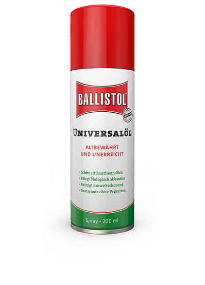 Ballistol Universalöl Ballistol Multifunktionsöl Ballistol Universalöl Flasche, 200 ml, schütz, konserviert und löst Rost