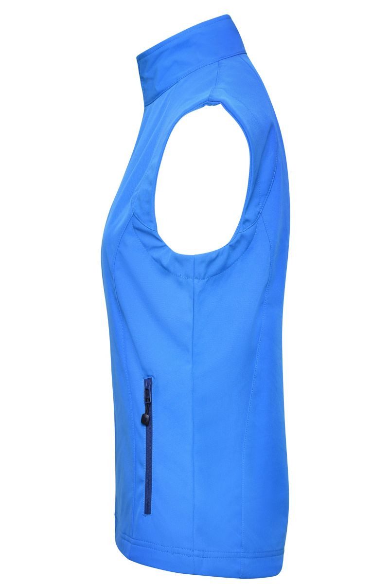 James & Nicholson Funktionsweste Damen Softshell Vest / Wind- und wasserdicht