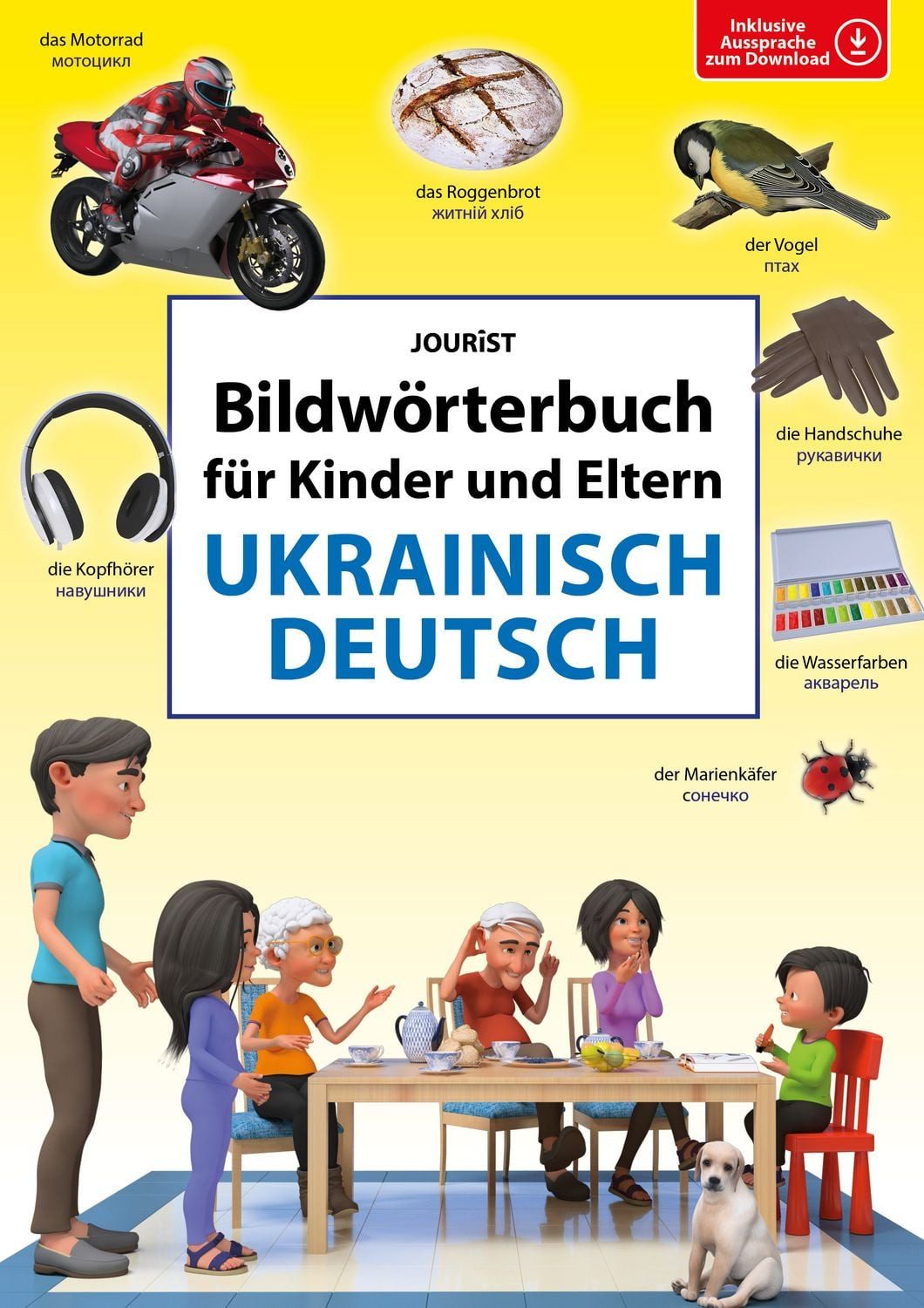 Schulbuch Bildwörterbuch für Kinder und Eltern Ukrainisch-Deutsch diverse