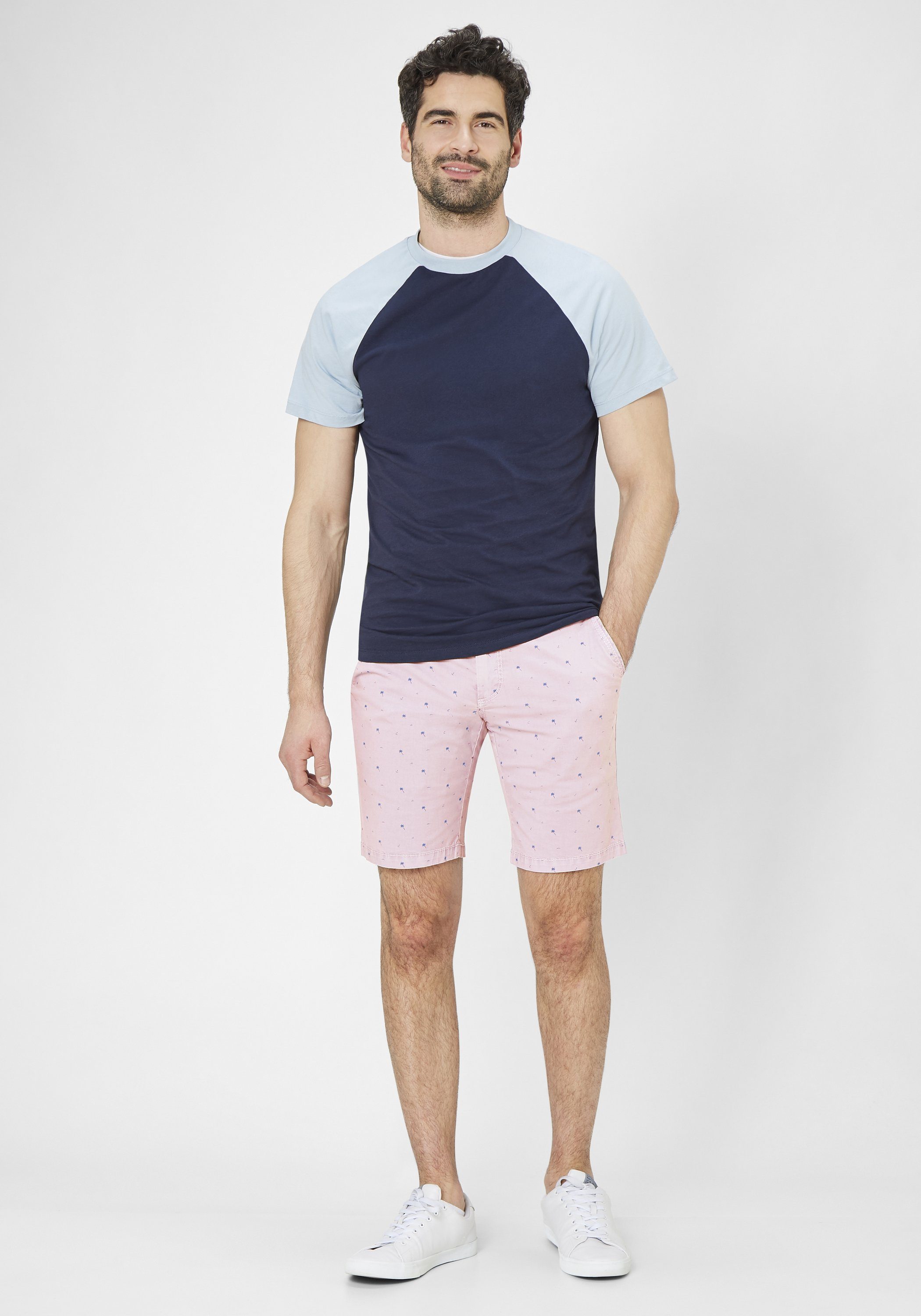 modische Sea Jackets Chino S4 red Short lt. Shorts