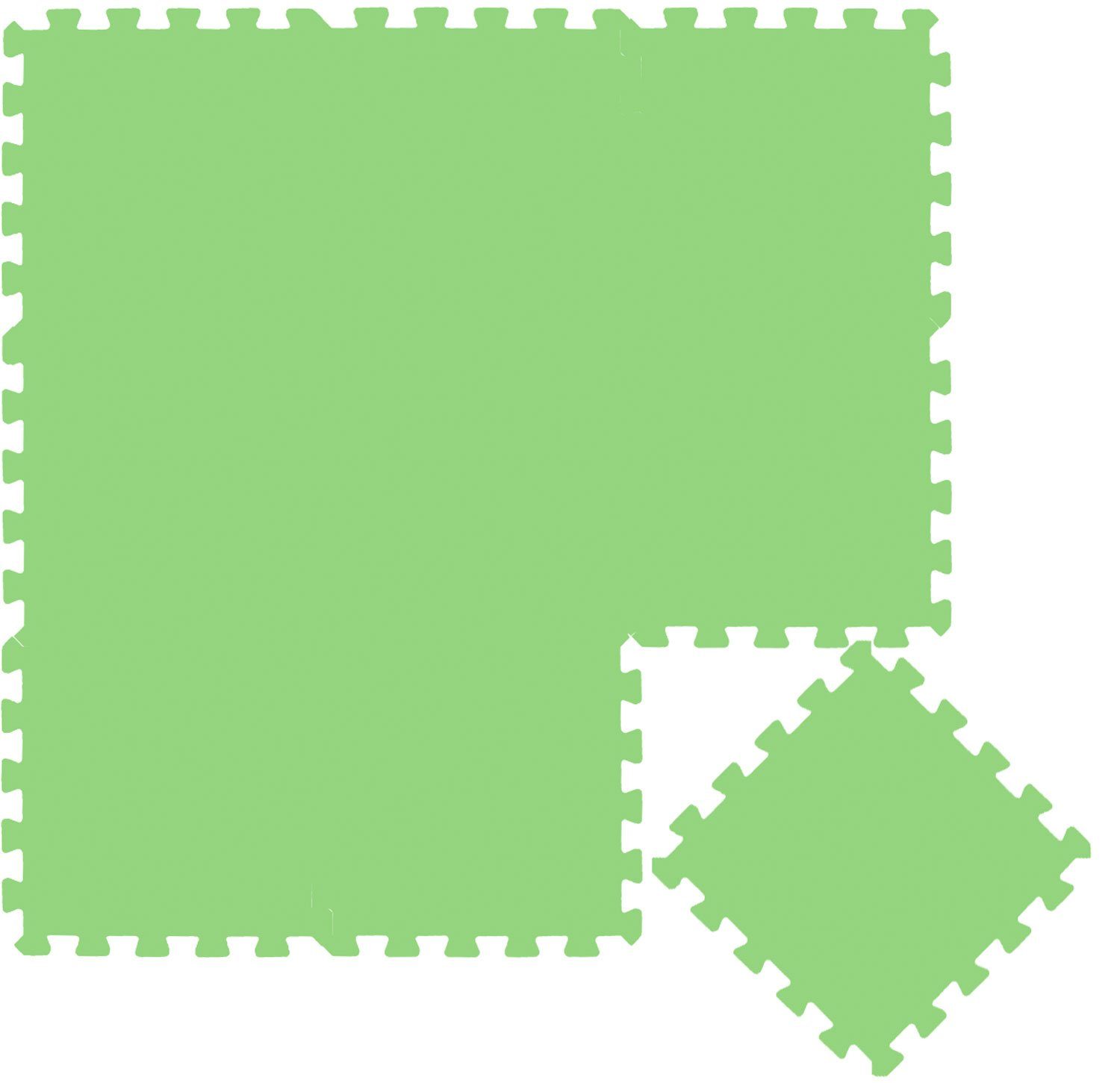 LittleTom Puzzlematte ab dem 1. Tag - 9 Teile Baby Spielmatte - 30 x 30 Kinder Krabbelmatte, (9-tlg), Spielunterlage für Babys und Kleinkinder - Kinderzimmer Puzzleteppich