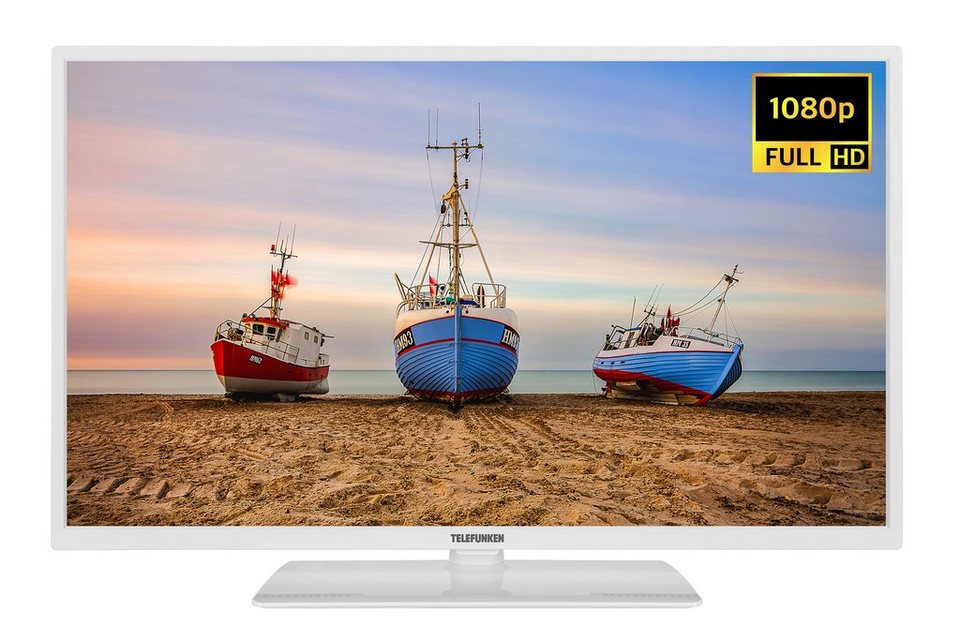 Telefunken XF32N550M-W LCD-LED Fernseher (80 cm/32 Zoll, Full HD,  Triple-Tuner, USB-Mediaplayer, CL)