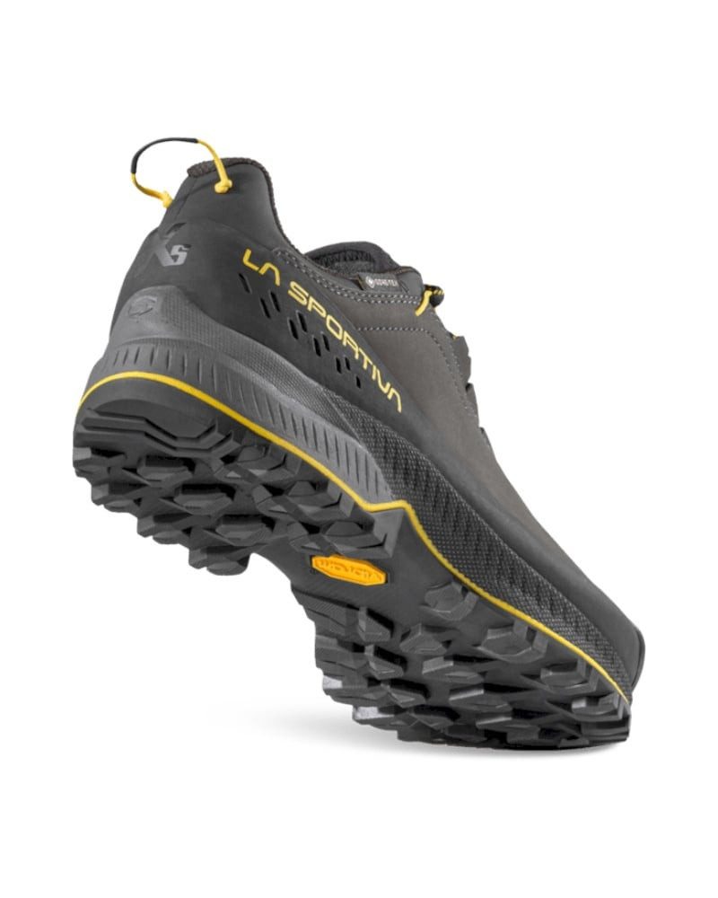 La Sportiva TX5 Evo GTX (Zustieg, Nubukleder, wasserdicht) carbongrau/gelb Herren Wanderschuh – Bild 5 von 5