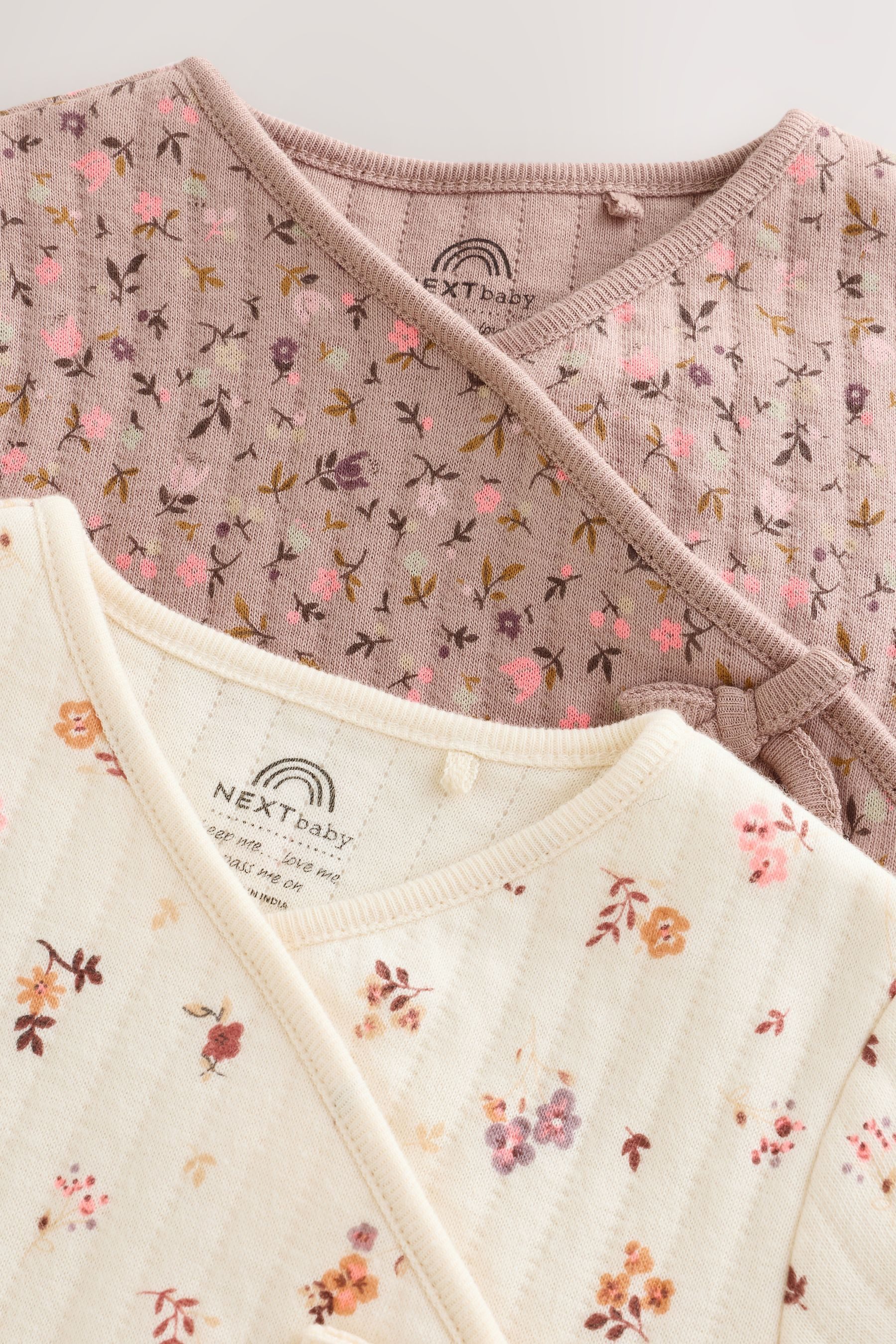 Next Schlafoverall Gesteppte Wickel-Babyschlafanzüge, 2er-Pack (2-tlg) – Bild 4 von 5