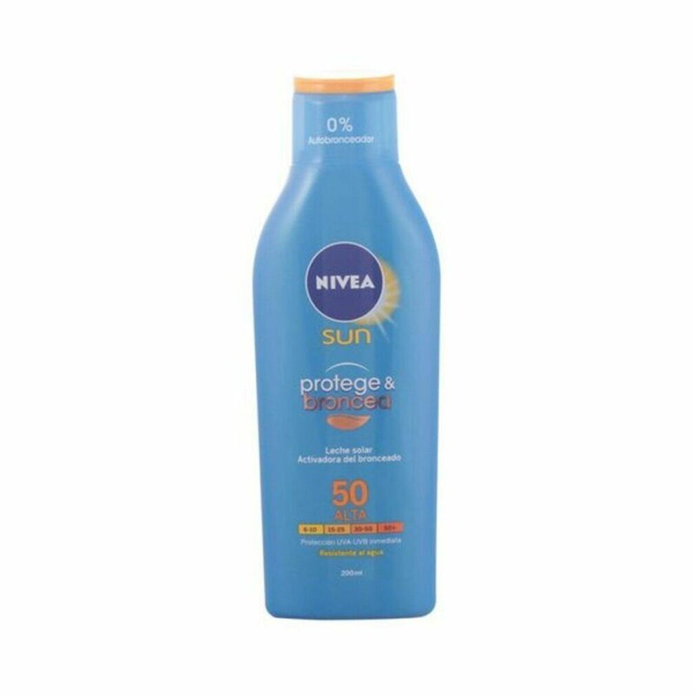 Milch & schützt bronze SPF50 Sonnenschutzpflege 200ML Sun Nivea