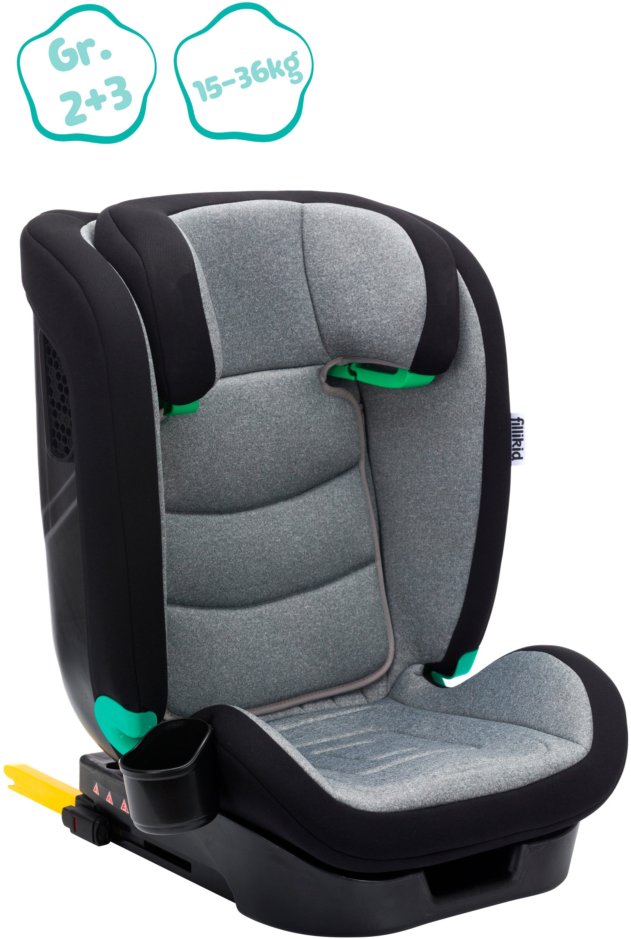 Fillikid Autokindersitz Elli Pro Isofix i-size, ab: 3 Jahren, ab: 100 cm, bis: 150 cm