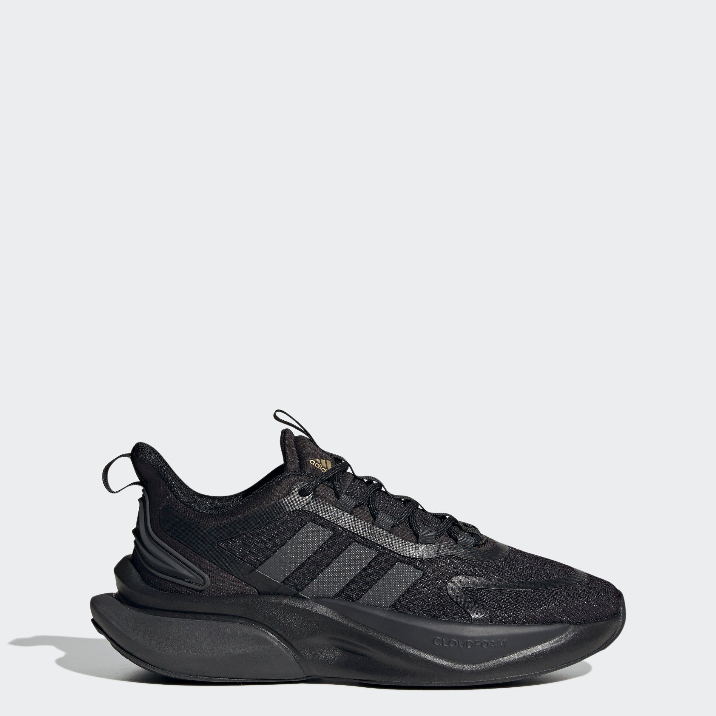adidas Sportswear ALPHABOUNCE+ SUSTAINABLE Black / / Gold Metallic BOUNCE Core Sneaker Carbon