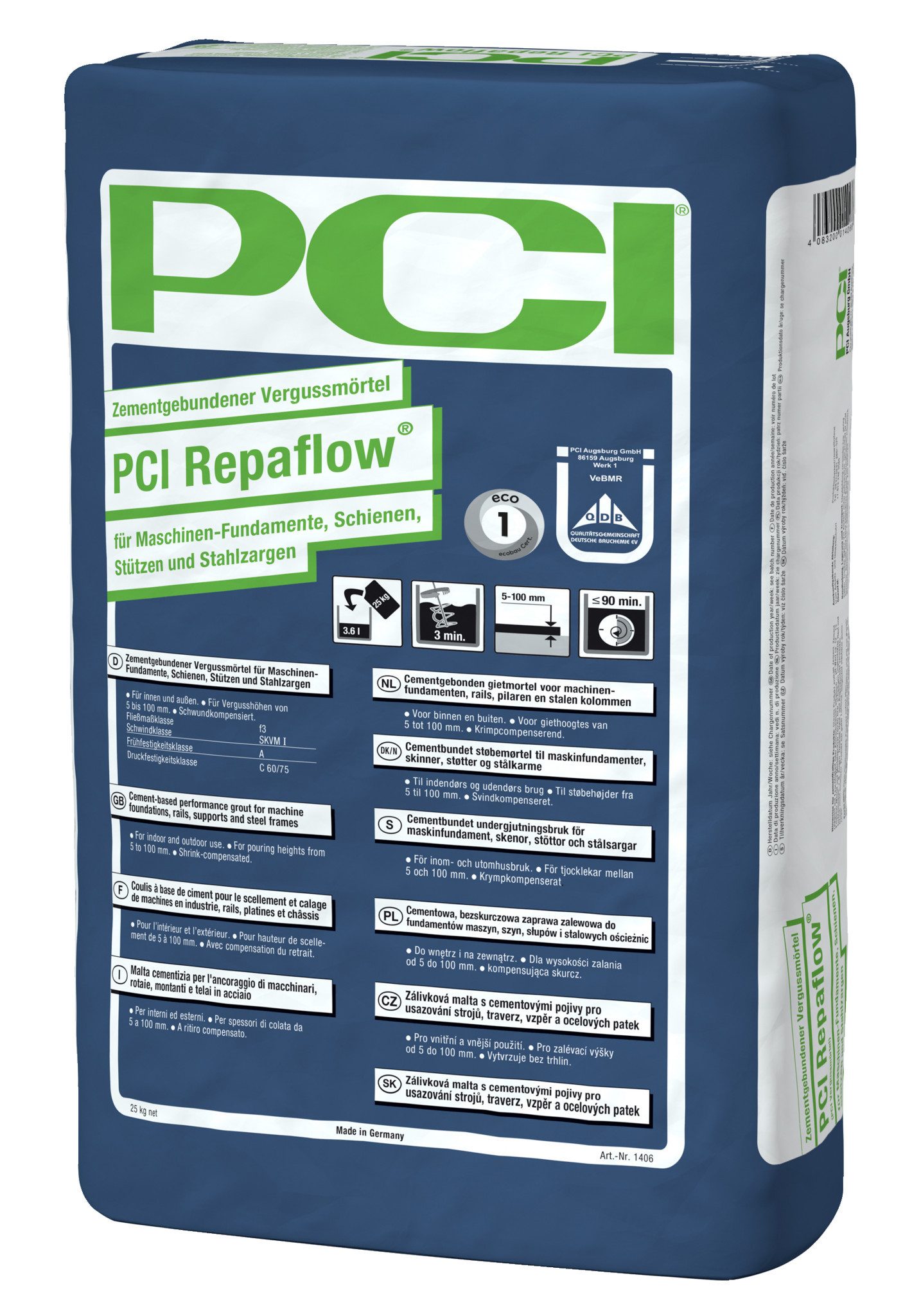 PCI Zement PCI Repaflow® grau 25 kg 25