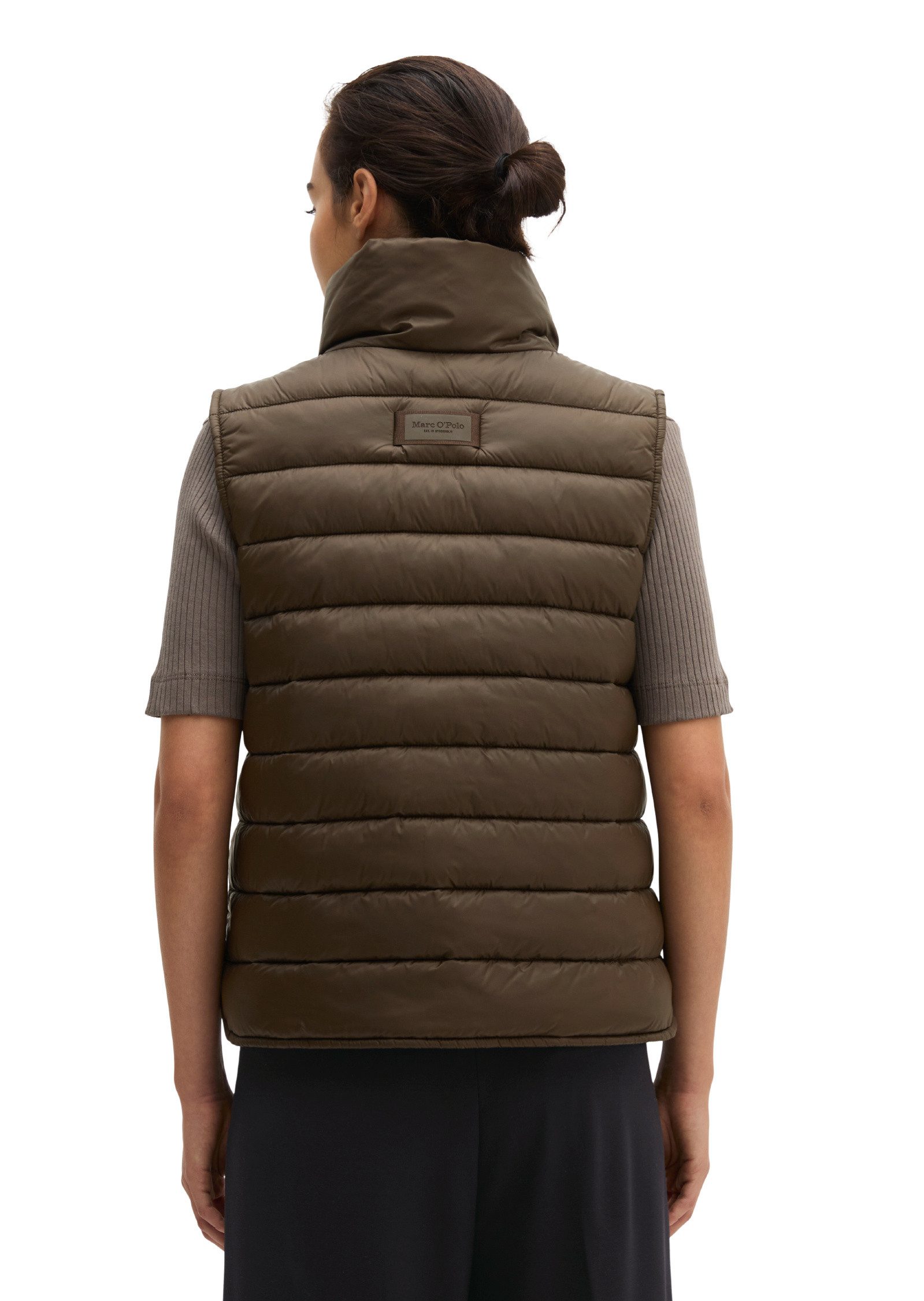 Marc O'Polo Steppweste mit recycelten Materialien