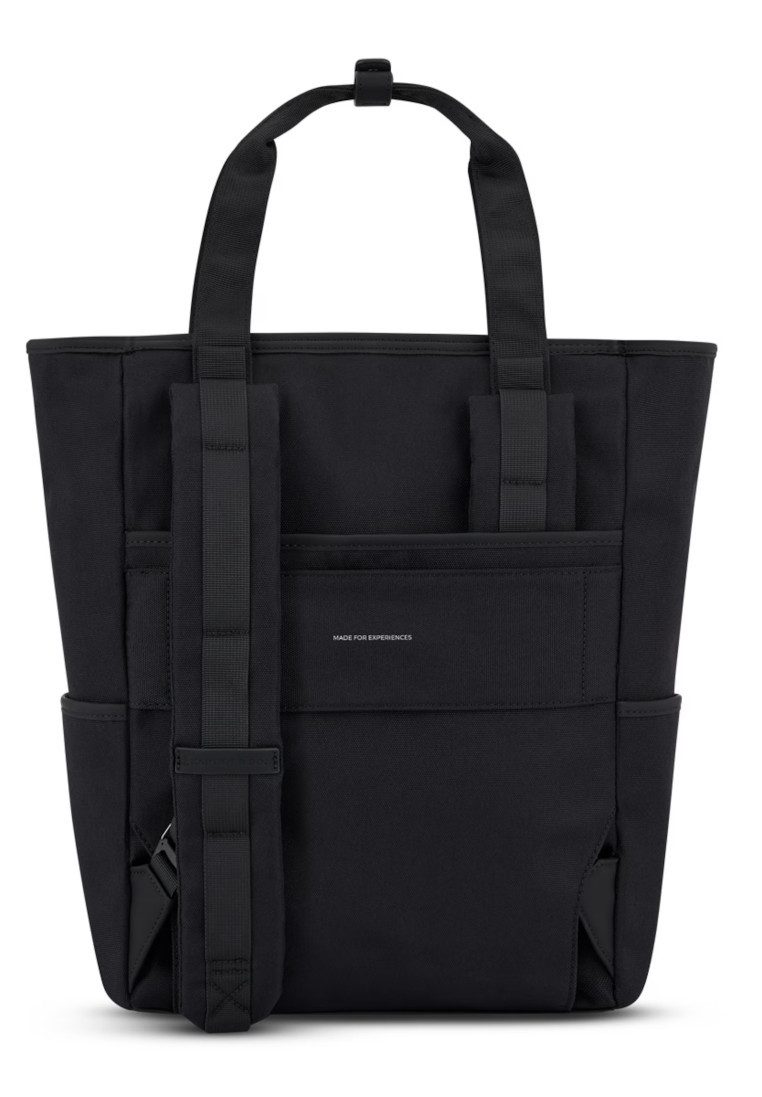 Kapten & Son Rucksack Lindby, Tragesystem verstaubar, Trolley-Aufsteckfunktion