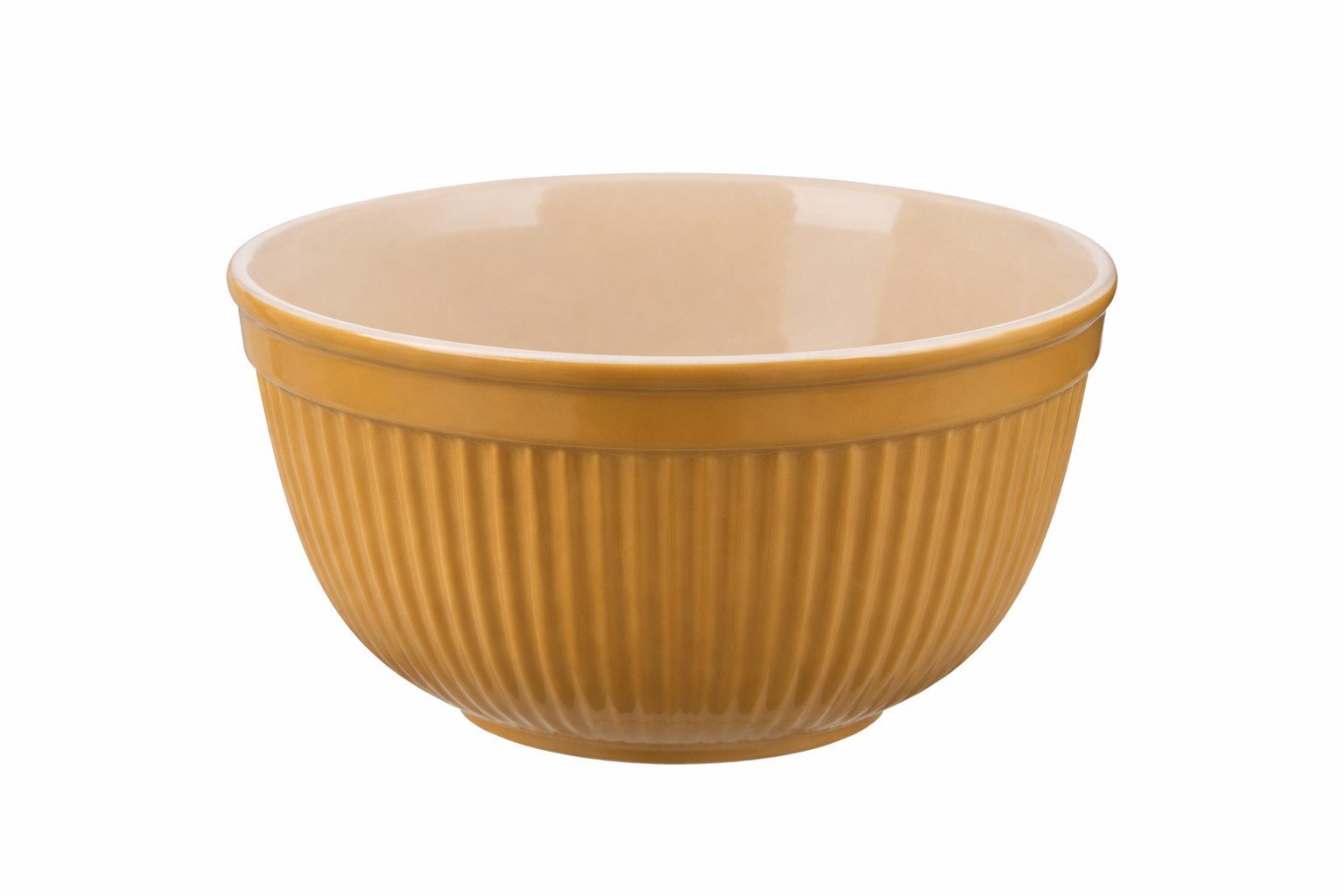 Ib Laursen Schüssel 1x Schüssel Schale Klein D 18cm H 10cm Mynte Senfgelb Ib Laursen, Material: Keramik
