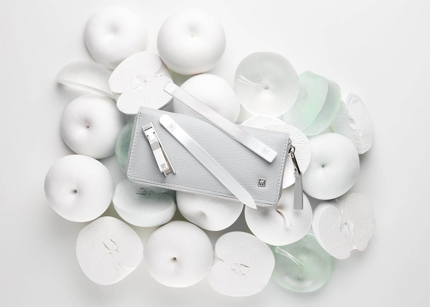 Zwilling Maniküre-Pediküre-Set Zwilling Professionelle Premium Maniküre Set 5 tlg. vegan, grau, 5-tlg.