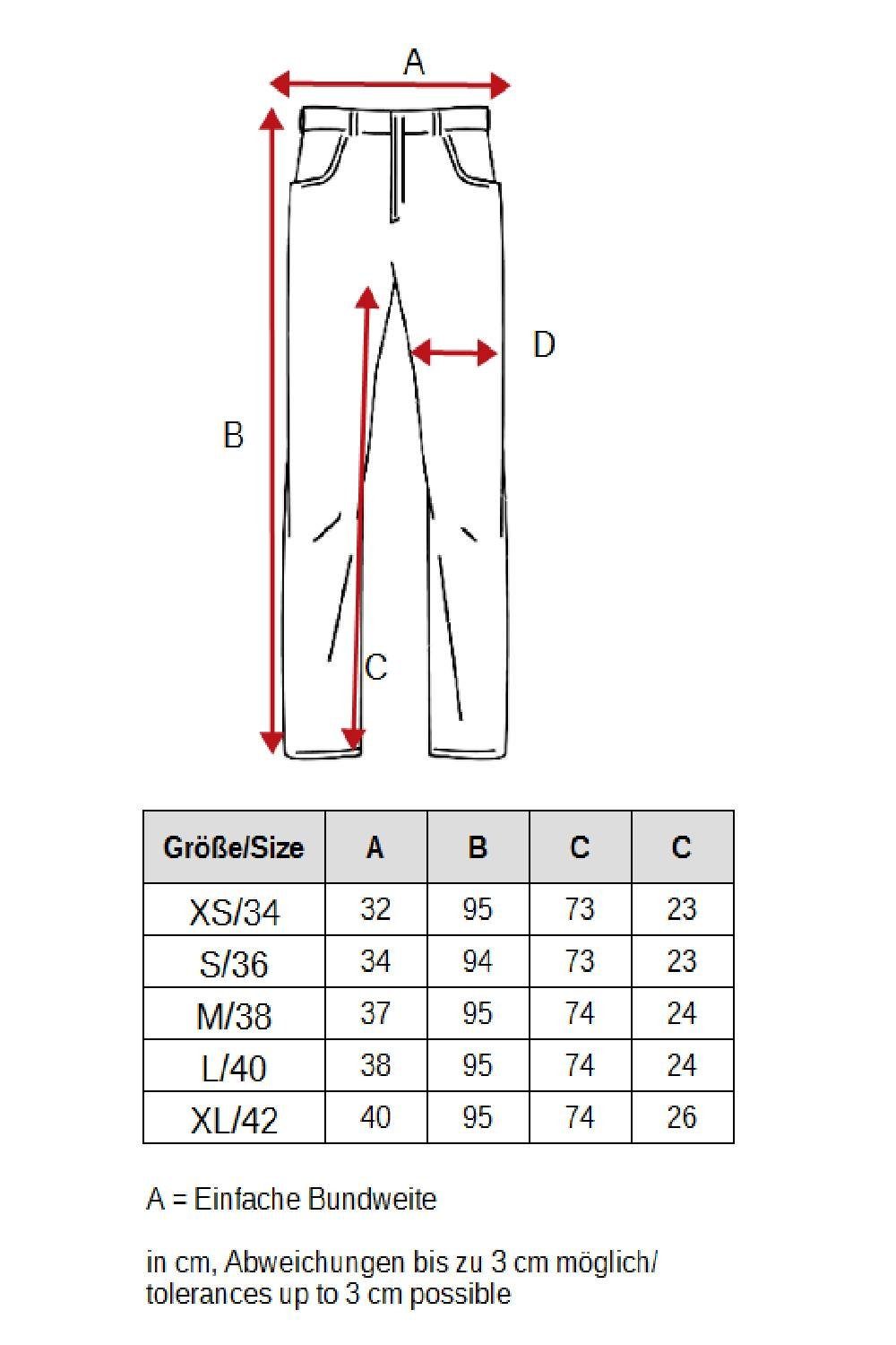 Nina Carter Stoffhose Denim Cargo Pants günstig online kaufen