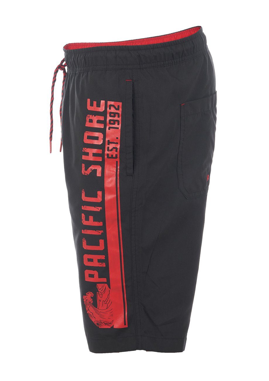 riverso Badeshorts Herren Badehose RIVJannik Regular Fit (1-St) Sportshorts mit Kordelzug