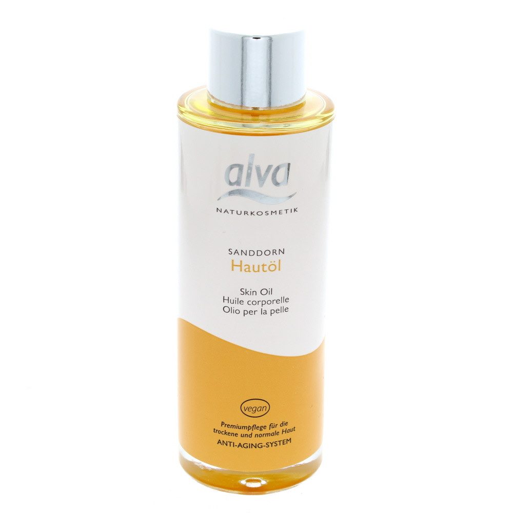 Alva Gesichtspflege Sanddorn Hautöl, 100 ml