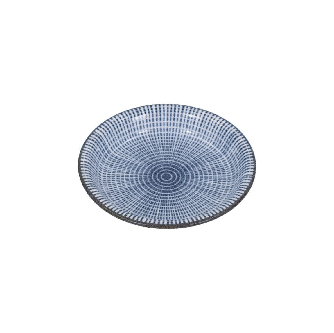 Ureshii Speiseteller Kleiner japanischer Teller Sendan Tokusa S, blau, Ø 8,5 cm, (1 St)