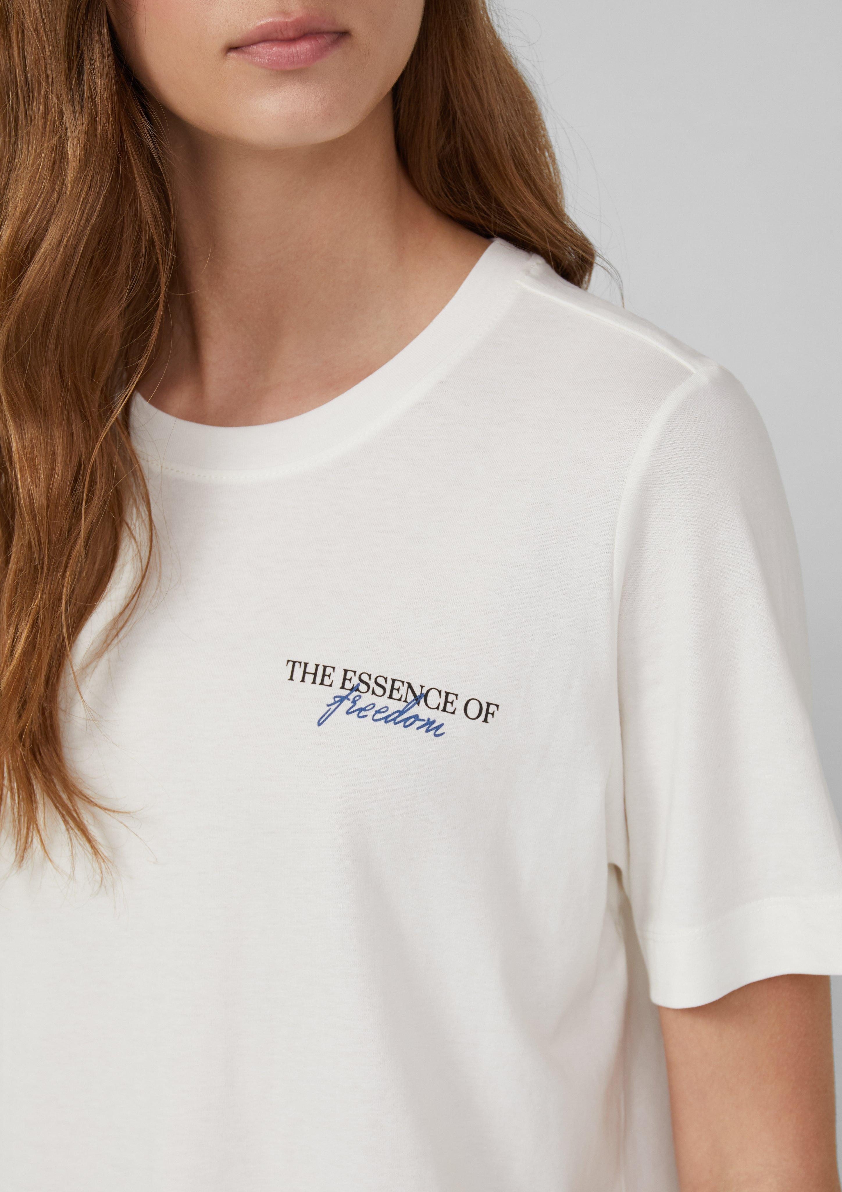 s.Oliver Kurzarmshirt T-Shirt im Relaxed Fit günstig online kaufen