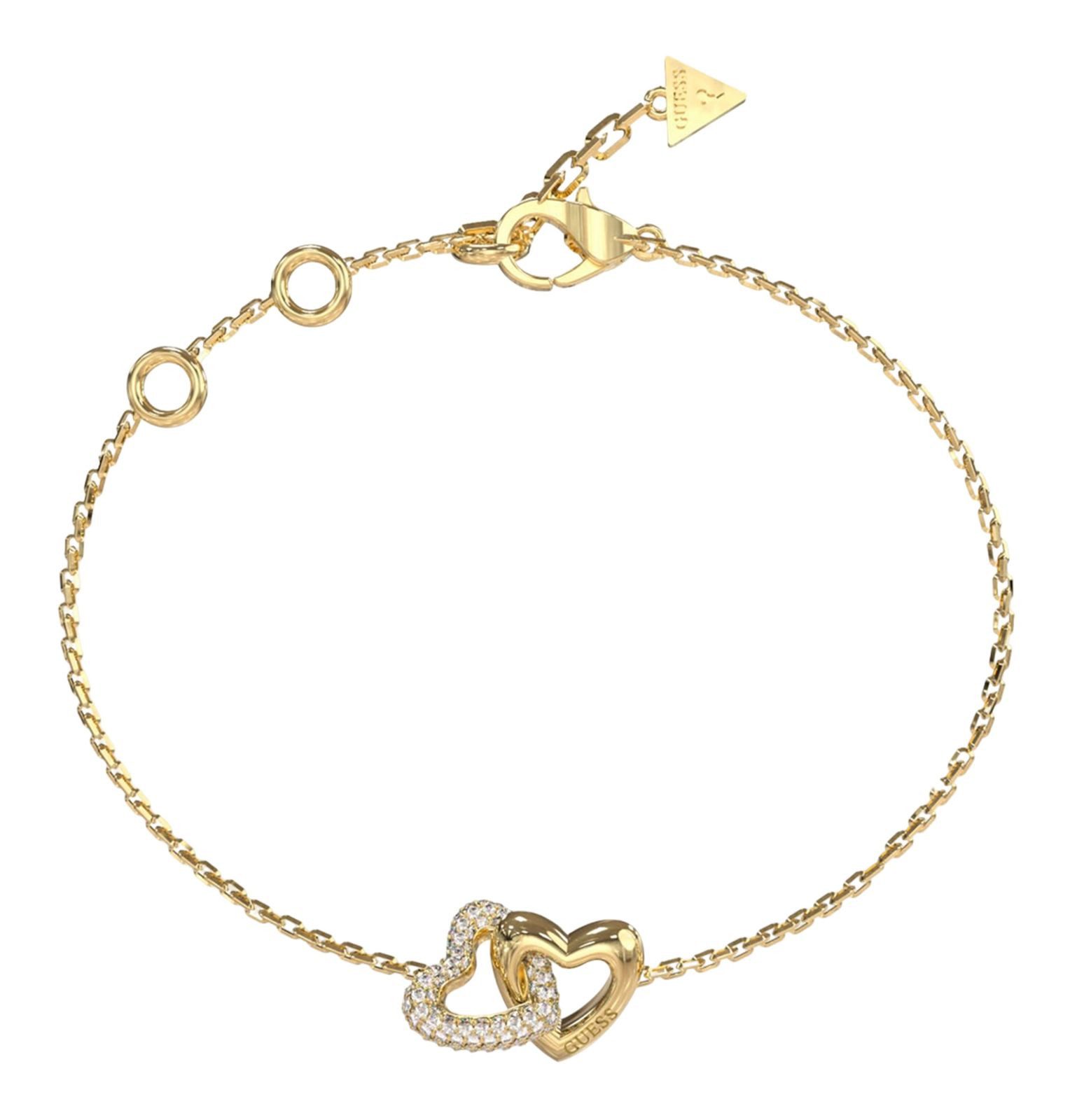 Guess Gliederarmband 15mm Heart Links Bracelet