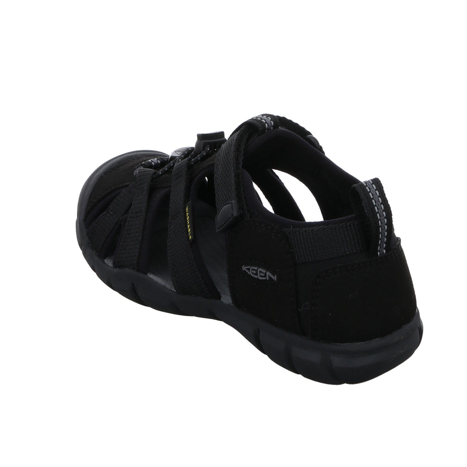 schwarz Textil Sandalen Schuhe dunkel Jungen Keen Sandale